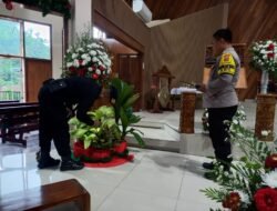 Ratusan Polisi Dikerahkan Amankan Malam Natal 2024