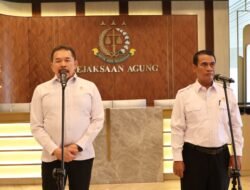 Jaksa Agung RI Burhanuddin Menerima Kunjungan Menteri Pertanian RI Amran Sulaiman