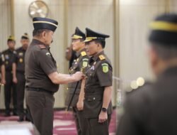 Jaksa Agung ST Burhanuddin Memimpin Prosesi Pelantikan dan Pengambilan Sumpah Jabatan