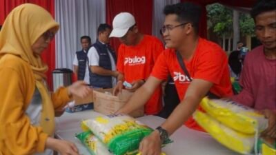 Polda Lampung Gelar Pasar Murah Nataru