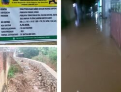 Ketua PWRI Lamsel Desak Pemerintah Menangani Persoalan Banjir dan Periksa Proyek Tanggul Sungai di Tanjung Ratu