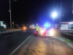 Ops Keselamatan Krakatau Polsek Natar Gelar Patroli Malam