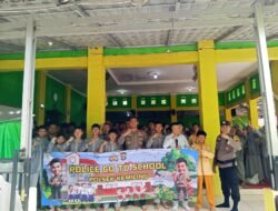 Kunjungi SMP 28, Kapolsek Kemiling Ajak Pelajar Jauhi Kenakalan Remaja