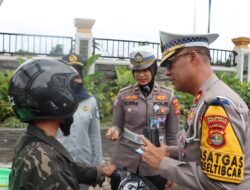 Sepekan Ops Keselamatan Krakatau, Polresta Bandar Lampung Tegur Ribuan Pelanggaran