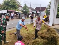 Bhabinkamtibmas dan Babinsa Natar Himbau Warga Jelang Ramadhan: Waspada Banjir dan Keamanan Lingkungan