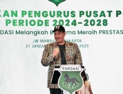 Pelantikan Pordasi, Menpora Dito Optimis Olahraga Berkuda Cetak Sejarah Tampil di Olimpiade 2028
