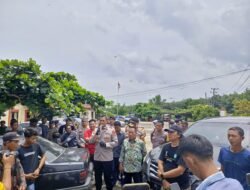 Aksi Unjuk Rasa di Polsek Way Tuba, Kapolres Way Kanan Minta Maaf Kepada Warga Pelayanan Belum Maksimal