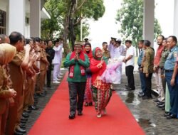 Pemprov Lampung Gelar Pelepasan Pj. Gubernur Samsudin dan Pj. Ketua TP. PKK