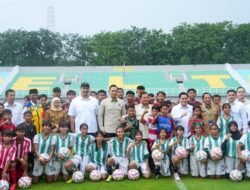 Menpora Dito dan Wamenpora Taufik Dampingi Presiden Prabowo Resmikan 17 Stadion di Indonesia