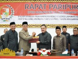 Bupati Tubaba Sampaikan Rekomendasi LKPJ TA 2024 Pada Rapat Paripurna DPRD