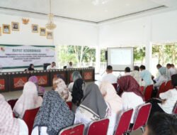Ketua TP-PKK Tubaba Membuka Rakor Pos Pelayanan Terpadu (Posyandu) Tahun 2025