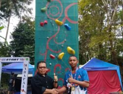 Hebat, Federasi Panjat Tebing Indonesia Tubaba Raih Emas dan Perunggu di Ajang MOCC