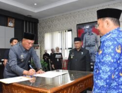 Wakil Bupati Tubaba Lantik 12 Pejabat Fungsional