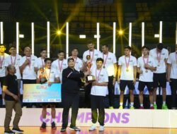 Tutup Proliga 2025, Menpora Dito Beri Selamat Jakarta Bhayangkara Presisi Back to Back Juara