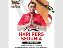 Ketua PWRI Lampung : Kebebasan Pers Harus Dijaga Bersama.