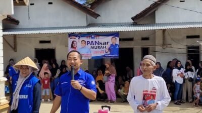 PAN Gelar Pasar Murah di Sukadadi, Dukung Paslon Nomor 2.