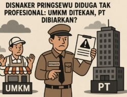Disnaker Pringsewu Diduga Tak Profesional dan Tebang Pilih : UMKM Ditekan, PT Dibiarkan?