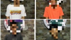 Polres Lamtim Amankan 4 Orang Pelaku Penyalahgunaan Narkotika