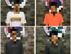 Polres Lamtim Amankan 4 Orang Pelaku Penyalahgunaan Narkotika