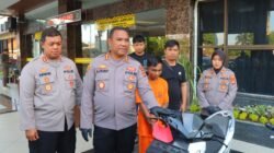 Residivis Curanmor di Bandar Lampung Dibekuk Usai Curi Dua Motor dan Ponsel Milik Warga Langkapura