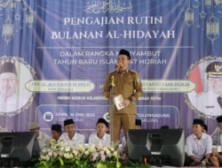Bupati Pringsewu Hadiri Pengajian Al-Hidayah Sambut Tahun Baru Islam 1447 H