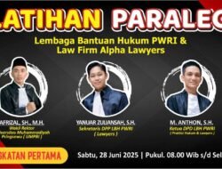 Kabar Gembira bagi Warga Kabupaten Pringsewu dan sekitarnya ! Ikuti Pelatihan Paralegal perdana dan istimewa diPringsewu.