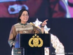 Menkeu Sri Mulyani Ajak Polri Kawal Stabilitas Nasional untuk Kesejahteraan Rakyat