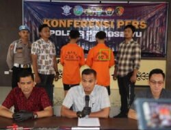 Berkas Lengkap, Dua Tersangka Geng BOM21 Resmi Dilimpahkan Polisi ke Kejaksaan Negeri Pringsewu