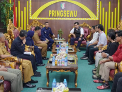 Bupati Pringsewu Terima Kunjungan Tim Pusat Riset Limnologi dan Sumber Daya Air BRIN