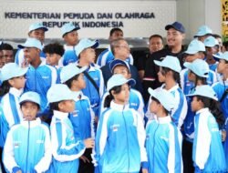 Semangat dari Menpora Dito untuk Tim Muda Indonesia Menuju Gothia Cup di Swedia