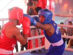 Ratusan Petinju Dari Berbagai Sasana Ramaikan “Bhayangkara Boxing Clash 2025” Polresta Bandar Lampung