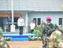 Upacara Penutupan Diksarmil Dan Manajerial SPPI Batch III Satdik II E Yonif 9 Marinir Tahun 2025