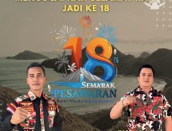 Ketua LMPP Pesawaran Deni Lukman dan Ketua Media Center LMPP Pesawaran Eddi Rambo Ucapkan Selamat HUT ke-18 Kabupaten Pesawaran: “Tetap Jadi Bumi Wisata Sejuta Pesona”