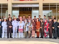 Upacara HUT ke-18 Kabupaten Pesawaran Berlangsung Khidmat, Bupati Dendi Sampaikan Pesan Perpisahan.