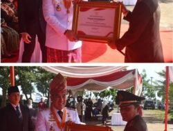 Kejari Pesawaran Raih Tiga Penghargaan Sekaligus dari Pemkab Pesawaran atas Kinerja dan Prestasi.
