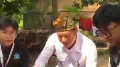 Mahasiswa UIN dan Unila Kolaborasi di Sukarame 2, Edukasi Lingkungan dan Buat Biopori.