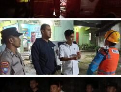 Gerak Cepat Polres Pesawaran Bersama TNI dan Warga Padamkan Kebakaran Rumah Warga di Desa Bagelen