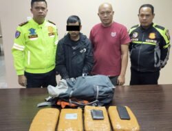 Ganja dalam Bagasi Bus: PJR Polda Lampung Gagalkan Penyelundupan 4 Kg di Tol Bakter