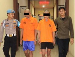 Dua Pria Diamankan Polisi di Pendopo Pringsewu karena Bawa Sajam, Satu Positif Narkoba