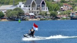 Menpora Dito Ariotedjo Pimpin Parade Lap F1 Powerboat Diatas Jetski