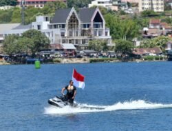 Menpora Dito Ariotedjo Pimpin Parade Lap F1 Powerboat Diatas Jetski