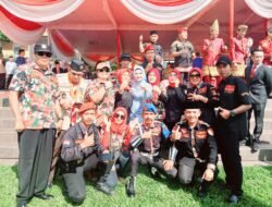 LMPP Hadiri Upacara HUT RI ke-80 di Kabupaten Pesawaran.