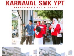 SMK YPT Pringsewu Meriahkan HUT RI ke-80 dengan Karnaval dan Lomba Tradisional