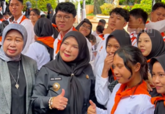 Eva Dwiana Hadiri FKKMB UNILA 2025 Bertema “SANG BUMI TUAH TUJUH”
