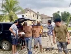Komering Gunung Sugih Zona Merah Narkoba: Dua Bandar Berhasil Diamankan dan Gubuk Tempat Konsumsi Sabu Dibakar Polisi