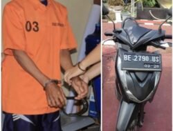 Polsek Pringsewu Kota Tangkap DPO Curanmor, Ternyata Residivis Kambuhan