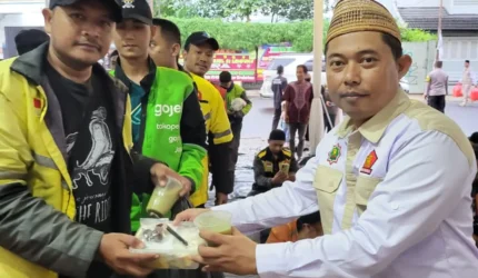 Berbagi Berkah Ramadhan, PD GEMIRA Lampung Rangkul 1.000 Pengemudi Ojol Bandar Lampung